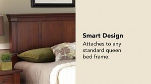 HOMESTYLES Aspen Rustic Cherry Queen/Full Headboard 5520-501