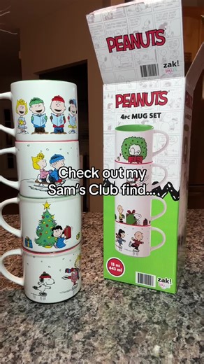 I love these Snoopy mugs I found on clearance…. #creatorsearchinsights #samsclubfinds #snoopy #snoopychristmas #mug