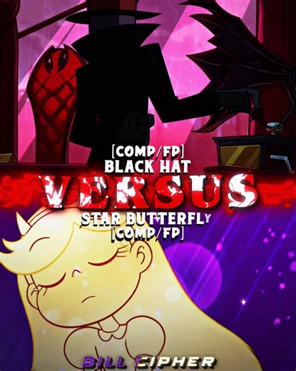 Black Hat VS Star Butterfly #starvstheforcesofevil #villainous #blackhat #star #whoisstrongest