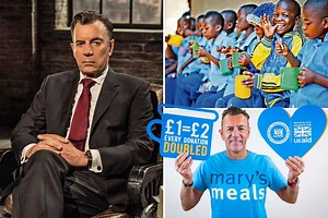Dragons' Den star Duncan Bannatyne backs Mary's Meals Double The Love drive