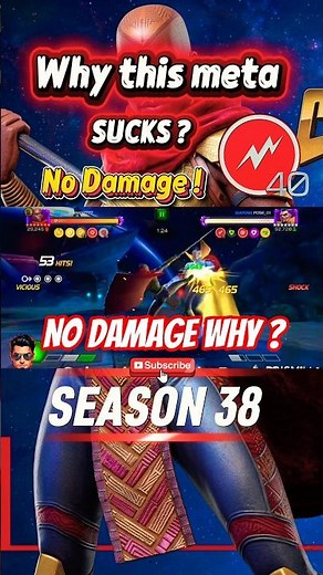 40 SHOCKS & NO DAMAGE?! 😮Count Nefaria is BROKEN | MCOC BGs Season 38 #Shorts