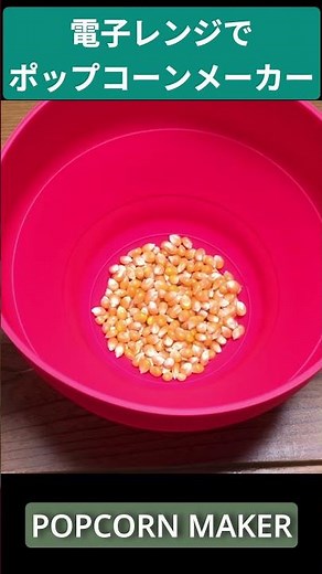 POPCORN MAKER 電子レンジでポップコーンメーカー