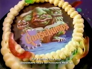TCBY Halloween Goosebumps Cakes commercial, 1997 🎃 | Horror Ads