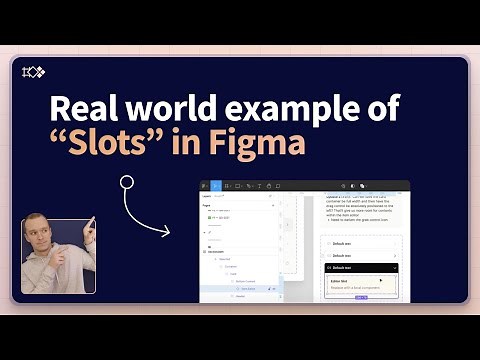 Real world example of using “Slot” components in Figma