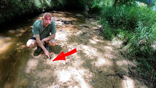 Exploring a remote Alabama creek for hidden artifacts