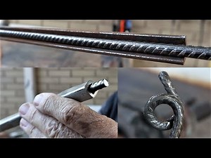 I make a Strong Square Tube to Bend the 7mm Steel Rebar for my Projects. MIG Welding Project