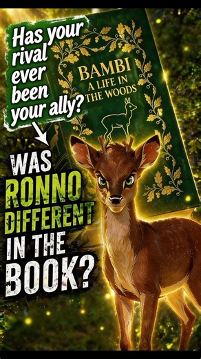 Was Ronno different in the original Bambi book?