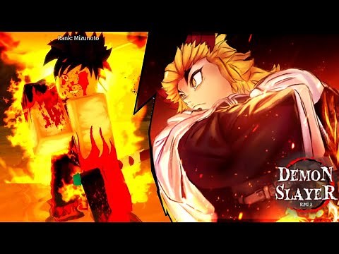 Flame Breathing 5th Skill Showcase + PvP | PURGATORY | Demon Slayer RPG 2 |