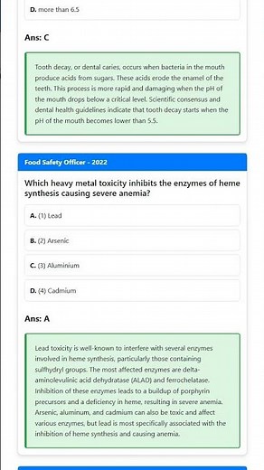 Mineral Deficiency Diseases