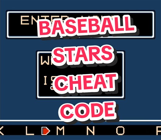 Baseball Stars: Powered Up Team Cheat Code! #fyp #foryourpage #nes #ni...