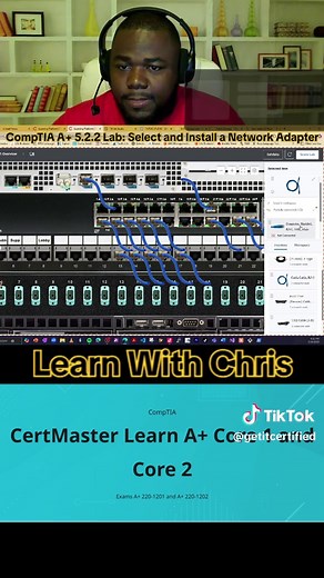 CompTIA A Lab 5.2.5: How to Connect Patch Panel Cables