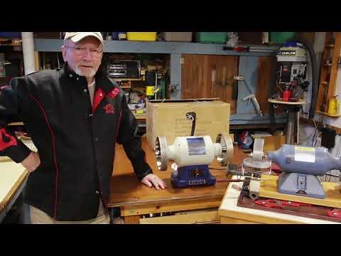 Rikon 1 Hp Grinder and CBN Wheels