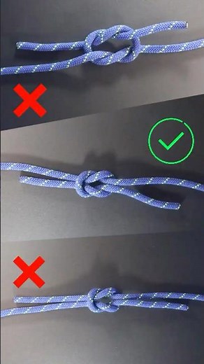 How to Tie the Reef Knot 3 Ways (Square Knot)