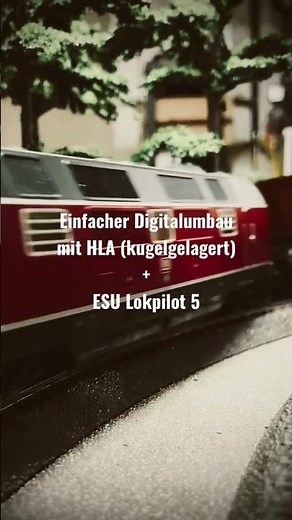 Märklin BR 221 127-4 (3482), Digitalumbau mit ESU Lokpilot 5 und HLA #Modellbahn