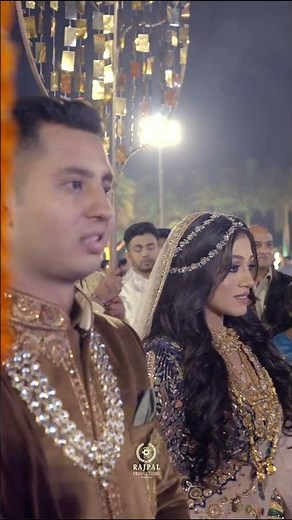 🔥 Grand Wedding Reception Entry | Bride & Groom Royal Entry | Cinematic Wedding Walk 💍✨