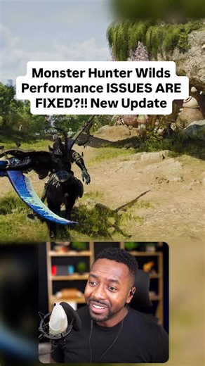 Dear Gamer on Instagram: "Performance ISSUES ARE FIXED?!! New Update Gameplay Monster Hunter Wilds #monsterhunter #monsterhunterwilds #gaming #mhw #Monsterhuntergameplay"