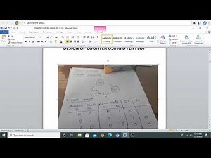 Design Mod 3 COUNTER using D flipflop