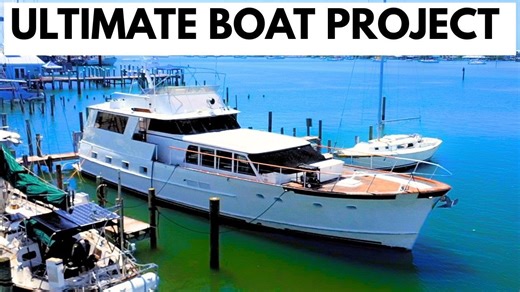 1975 65' Burger Yacht Restoration – Classic 65' Project Under $40K