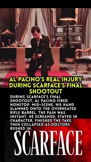 Al Pacino’s Real Injury During Scarface’s Final Shootout
