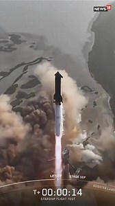 15K views · 77 reactions | WATCH | SpaceX Starship launched on ninth test flight after last two blew up Credits: Reuters | #SpaceX #Starship #ElonMusk #NASA | News18 | Facebook
