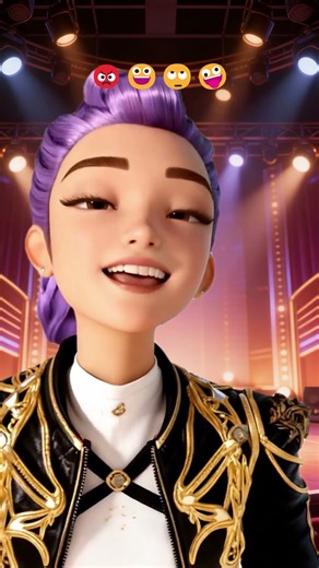 RUMI’s Emoji Expression Challenge!😡😀🥺🤪#kpopdemonhunters #rumi #emojichallenge #emoji #roblox #video