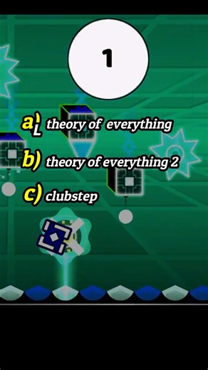 WHAT IS THIS LEVEL?🤔 #geometrydash #robtop #trivia