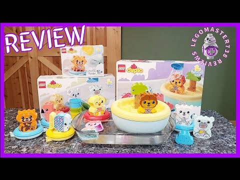 Yes We REALLY Bought These! Lego Duplo Bath Time Fun Sets Review | LegoMaster738
