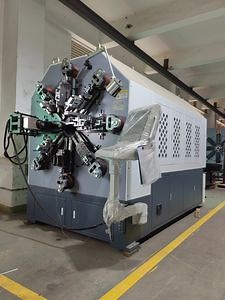 [Hot Item] KCT-1260WZ 12 Axis Camless CNC 6mm Versatile Spring Making Machine for Metal Bending Machine & Wire Forming Machine