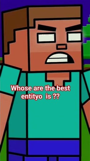 Herobrine vs Null vs Entity 303 – Who is the strongest Minecraft entity? 👁️