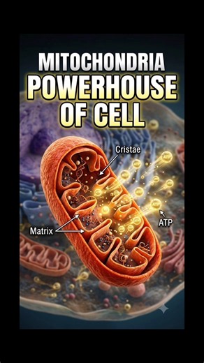 🧬 Mitochondria | Powerhouse of the Cell | Structure & Functions | Biology With ai | Class 6–12 |