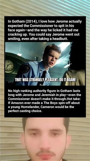 Why Jerome WANTED Gordon to Spit in His Face