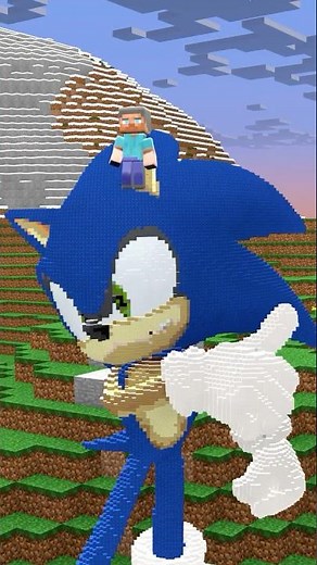 Minecraft sonic build
