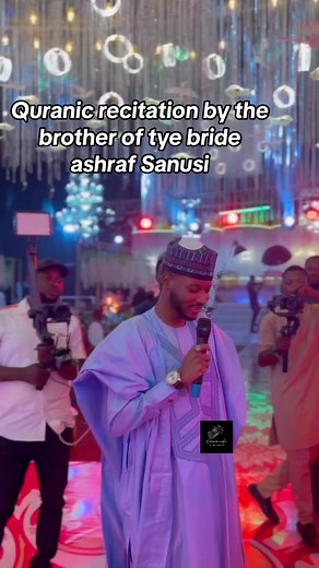 Beautiful Quranic Recitation by Ashraf Sanusi, Brother of the Bride