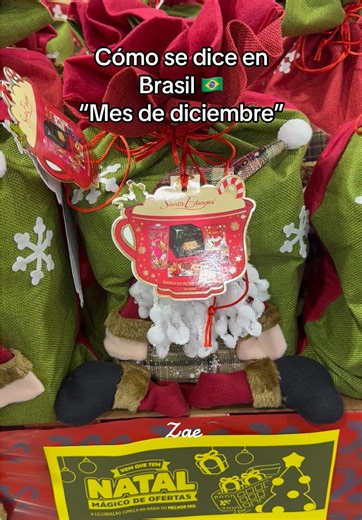 Cómo se dice 'Mes de diciembre' en Brasil