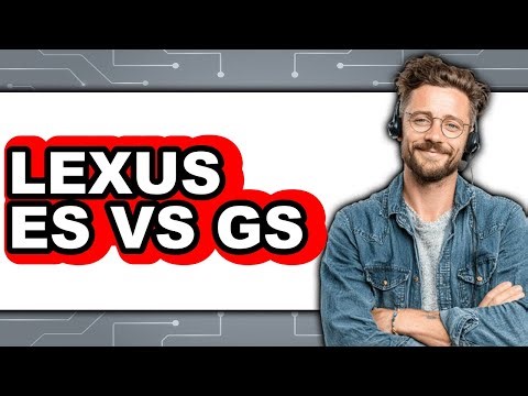 Lexus ES vs GS - Full Comparison