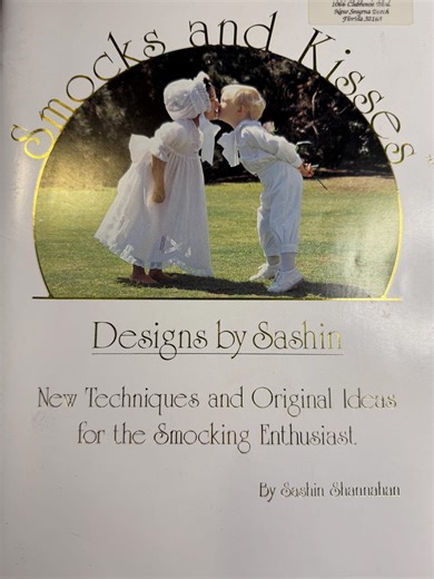 Smocks and Kisses Designs by Sashin Heirloom Smocking & Sewing Book - Etsy