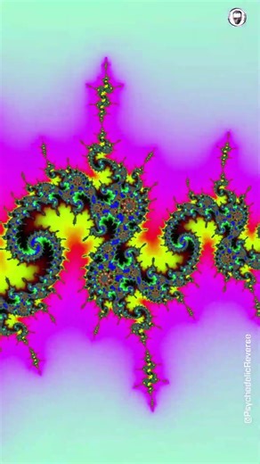 #animation #trippyart #shorts Fractal Harmony: Techno Trance and Trippy Visuals @PsychedelicReverse