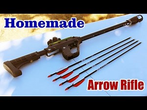 Homemade arrow rifle