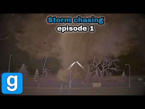Gmod Storm Chasing Tornado Episode 1: Storm chaser down (Garry's mod)