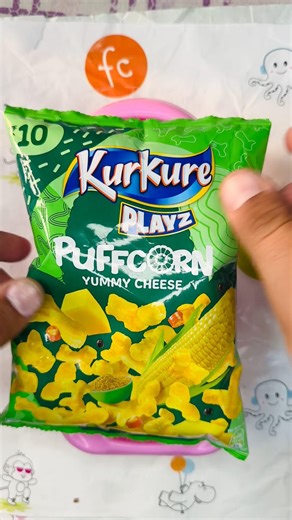 Kurkure puffcorn • Very satisfying video • #layschips #kurkure #chips #asmr #crispynamkeen #snacks