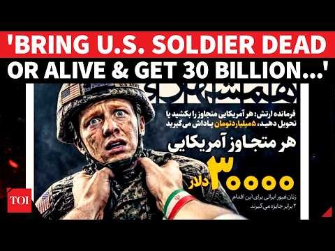 Iran Publishes Image Of Terrified U.S. Soldier Pleading For Help - And Chilling Cash Reward | WATCH