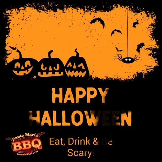 THIS HALLOWEEN STOP BY SANTA MARIA BBQ FOR SOME BBQ TREATS! | Santa Maria BBQ and Catering