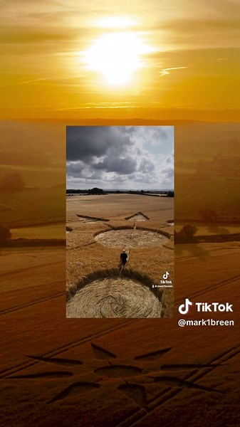 Crop Circle in Ilchester: The 8-Pointed Star of Inanna