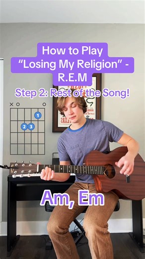 231K views · 2.4K reactions | How to Play “Losing My Religion” - R.E.M  #guitartok #guitartutorial #guitar #musiciansoftiktok #fyp #foryou | Guitar Dave | Facebook
