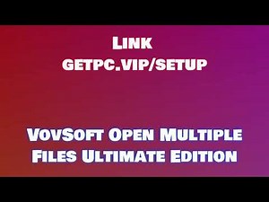 🔸VovSoft Open Multiple Files🤞 HOW TO INSTALL 💻PC/LAPTOP [TUTORIAL 2024 no charge🦄]