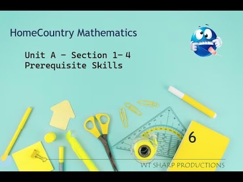 Prerequisite Skills: Signs & Evaluate Expressions | Unit A : Section 1-4 | PTI