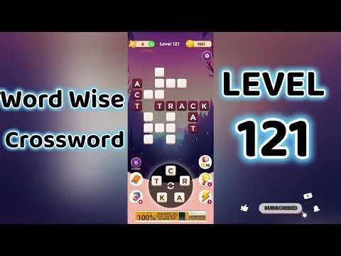 Word Wise Crossword Level 121 🧩 | Smart Crossword Puzzle Walkthrough | Go Answer