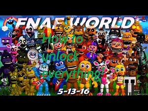 Five Nights at Freddy's World - How to unlock everything