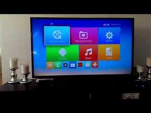 Android M8 Quad Core Mini PC TV Box Overview