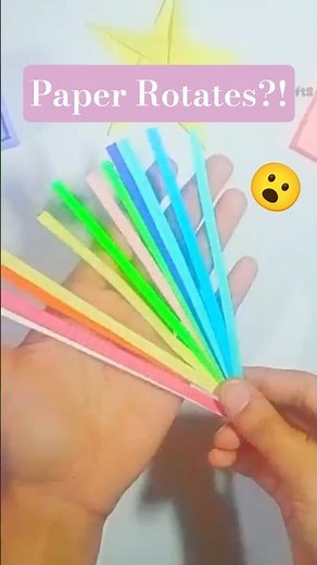 Easy DIY Paper Rotating Toy | Simple Paper Craft Idea